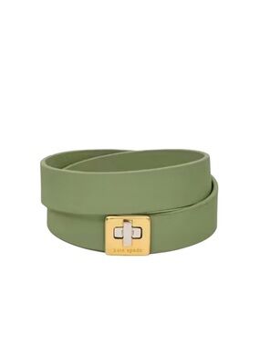 Kate Spade Leather Double Wrap Bracelet